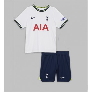 Tottenham Hotspur babykläder Hemmatröja barn 2022-23 Korta ärmar (+ Korta byxor)